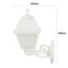 Farol De Pared Exterior Fumagalli "bisso/mary" - E27