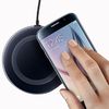 Actecom Cargador Inalambrico Qi Negro Para Samsung Galaxy S8, S8 Edge + Plus