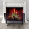 Pantalla Chimenea 98,5 x 50 (Alt) cm. Salvachispas.