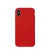 Puro Funda Silicona Con Microfibra Apple Iphone Xs Max Icon Roja