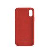 Puro Funda Silicona Con Microfibra Apple Iphone Xs Max Icon Roja