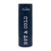 Puro Botella De Acero Inoxidable Doble Pared 500ml Azul Brillante