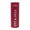 Puro H&c Botella De Acero Inoxidable Doble Pared 500ml Roja