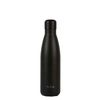 Puro Icon Botella De Acero Inoxidable Doble Pared 500ml Negra