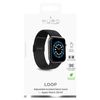 Puro Correa Nylon Loop Compatible Con Apple Watch 38/40/41m Negra