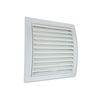 Rejilla De Plástico Blanca Serie Qp Blanco 150x150mm Blanco 150x150mm