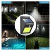 Lampara Solar Con Sensor De Movimiento Y Luz Interior Y Exterior 24 Led Cob