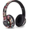 Auriculares con Bluetooth, Cascos inalambricos con luz RGB, Compatible con  Tarjeta de Memoria con Micrófono L750 Graffiti