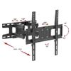 Soporte De Pared Para Tv Televisor Giratorio Inclinable De 23"-83", Universal Montaje Con Doble Brazo 80kg, Max Vesa 600x400mm