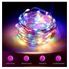 Luces Led De Cortina Usb Con Mando A Distancia 8 Modos De Luz, Resistente Al Agua (3x3 Metros - 300 Led, Multicolor)