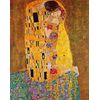 Legendarte - Cuadro Lienzo, Impresión Digital - El Beso - Gustav Klimt - Decoración Pared Cm. 50x70