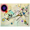 Legendarte - Cuadro Lienzo, Impresión Digital - Composición Viii - Wassily Kandinsky - Decoración Pared Cm. 40x50