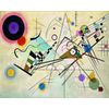 Legendarte - Cuadro Lienzo, Impresión Digital - Composición Viii - Wassily Kandinsky - Decoración Pared Cm. 40x50