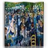 Legendarte - Biombo Baile En El Moulin De La Galette - Pierre Auguste Renoir - Separador De Ambientes Para Interiores Cm. 145x170 (4 Paneles)