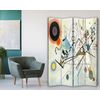 Legendarte - Biombo Composición Viii - Wassily Kandinsky - Separador De Ambientes Para Interiores Cm. 145x170 (4 Paneles)