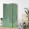 Legendarte - Biombo Rosales Debajo De Los Árboles - Gustav Klimt - Separador De Ambientes Para Interiores Cm. 110x150 (3 Paneles)