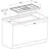 Hotpoint Phn 962 Ts/ix/ha Acero Inoxidable Integrado 90 Cm Encimera De Gas 6 Zona(s)