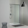 Puerta De Ducha 120 Cm Para Empotrar Puerta Fija Derecha En Cristal Mate | Dream