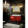 Mueble De Baño Barroco Lipari Rojo
