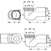 Curva Técnica Con Desagüe De 90 Mm