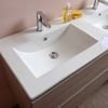 Mueble Baño 120cm Olmo Leon Con Lavabo Doble Y Espejo 120x60 Berlin