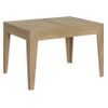 Mesa Rectangular Extensible De 4 A 6 Personas 120/180 Cm Roble Natural Kina