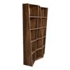 Librería Desestructurada Brika De Madera De Nogal 137 Cm