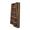 Librería De Madera Gris Cemento Desestructurada Brika 137 Cm