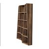 Librería Brika Desestructurada De Madera De Nogal 227 Cm