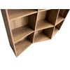 Librería Brika Desestructurada De Madera De Nogal 227 Cm