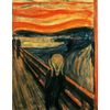 Legendarte - Cuadro Lienzo, Impresión Digital - El Grito - Edvard Munch - Decoración Pared Cm. 80x100