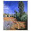 Legendarte - Cuadro Lienzo, Impresión Digital - Paisaje En La Isla Saint-martin - Claude Monet - Decoración Pared Cm. 80x100