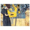 Legendarte - Cuadro Lienzo, Impresión Digital - Música - Gustav Klimt - Decoración Pared Cm. 80x100