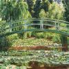 Legendarte - Cuadro Lienzo, Impresión Digital - El Puente Japonés - Claude Monet - Decoración Pared Cm. 90x90