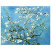 Legendarte - Cuadro Lienzo, Impresión Digital - Almendro En Flor - Vincent Van Gogh - Decoración Pared Cm. 80x110