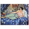 Legendarte - Cuadro Lienzo, Impresión Digital - Habitación Azul - Suzanne Valadon - Decoración Pared Cm. 80x100