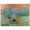 Legendarte - Cuadro Lienzo, Impresión Digital - Impresión. Sol Naciente - Claude Monet - Decoración Pared Cm. 80x100