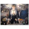 Legendarte - Cuadro Lienzo, Impresión Digital - El Bar Del Folies Bergère - Édouard Manet - Decoración Pared Cm. 80x100