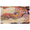 Legendarte - Cuadro Lienzo, Impresión Digital - Serpientes Acuáticas Ii - Gustav Klimt - Decoración Pared Cm. 60x100