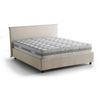 Talamo Italia Cama Doble Con Contenedor Anna, Made In Italy, Cama Con Revestimiento De Tela, Apertura Frontal, Con Colchón De 160x190 Cm Incluido, Beige