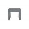 Mesa De Comedor Moderna, Consola Extensible Hasta 10 Asientos, Medidas 90 X 51 X 77 Cm (hasta 237 Con Extensiones), Gris - Color Cemento