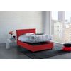 Cama Plaza Y Media Rojo 205x135h95 Cm