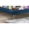 Cama Doble Azul 205x170h32 Cm