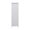 Comoda Cajonera Blanco Gris 3 Cajones 102x32x27 Rebecca Mobili