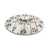 Reloj De Pared Reloj Decorativo Madera Blanco Shabby 33,8x33,8x4 Rebecca Mobili