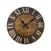 Reloj Para Colgar Para Pared Madera Redondo 33,8x33,8x4 Rebecca Mobili