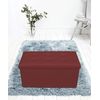 Puff Organizador Taburete Reposapies 38x76x38 Rebecca Mobili