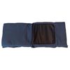 Futon Sillón Yoga Azul Jeans Metal Poliéster Reclinable 70x56x70 Rebecca Mobili