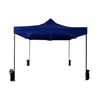 Gazebo Cenador Azul Plegabile 4 Pesos Metal Poliester 3x3 Rebecca Mobili