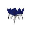 Gazebo Cenador Azul Plegabile 4 Pesos Metal Poliester 3x3 Rebecca Mobili